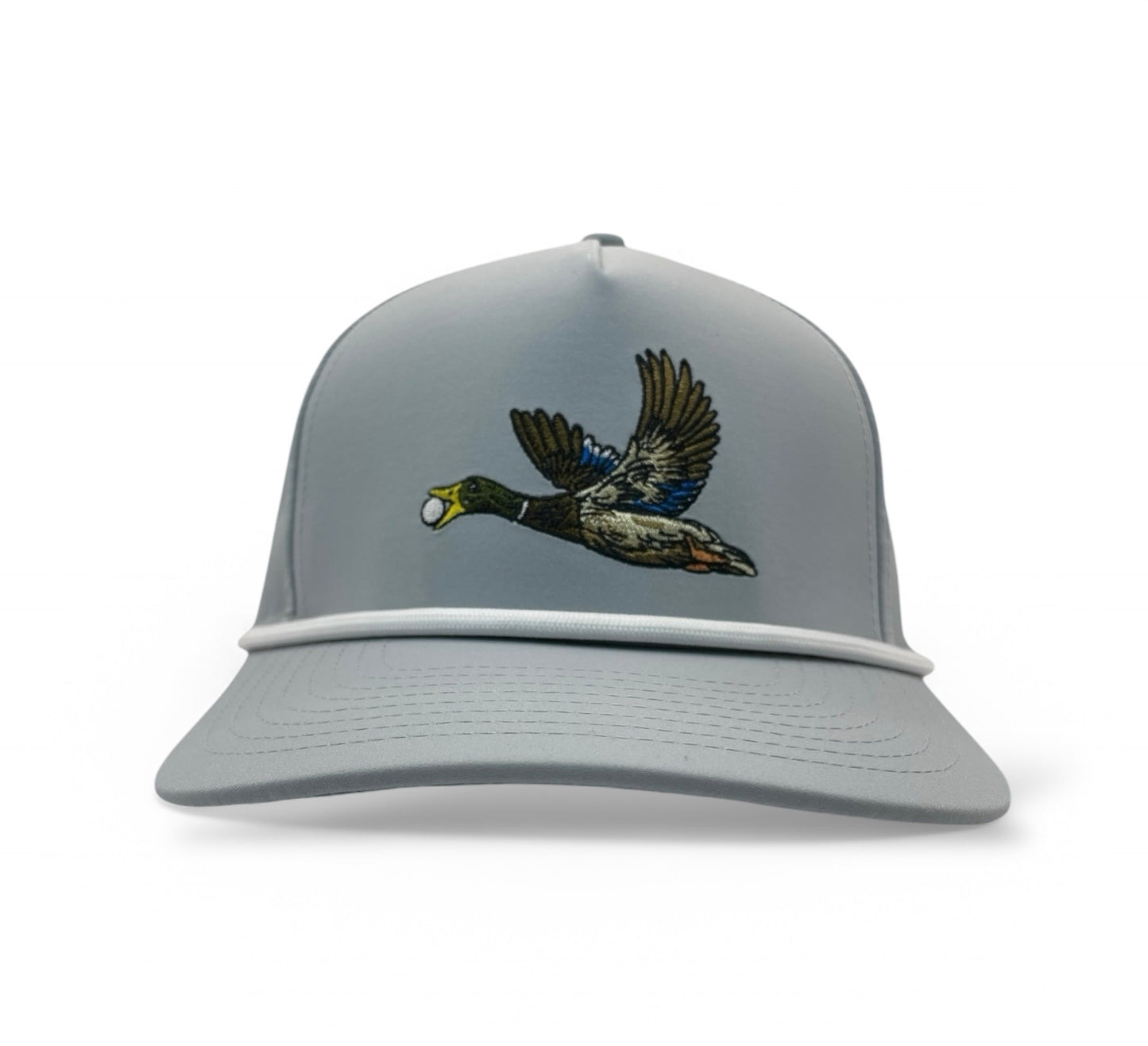 Mallard Grey Rope Hat