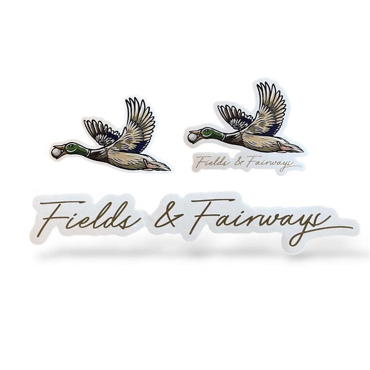 3-Pack Sticker Bundle – Fields & Fairways
